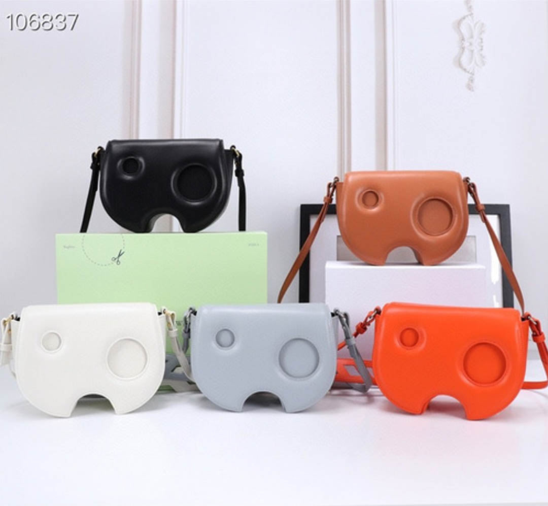 Off White Bag Casual Outdoor Convenient Tote Bag