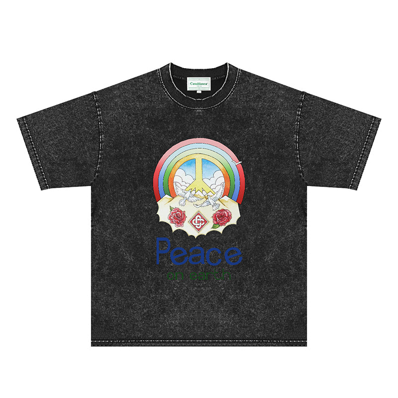 Casablanca Distressed T-Shirt