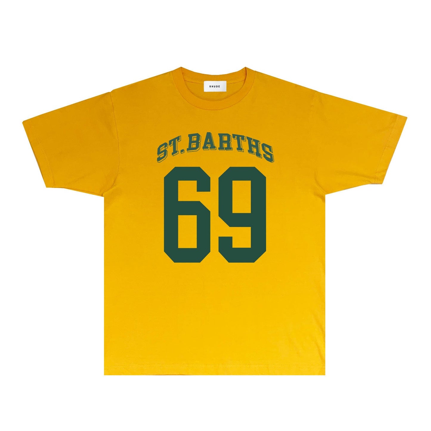 Rhude T Shirts Printed Trendy Pure Cotton