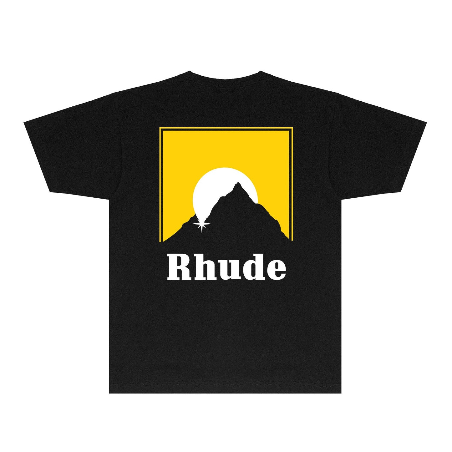 Rhude T Shirts Printed Trendy Pure Cotton