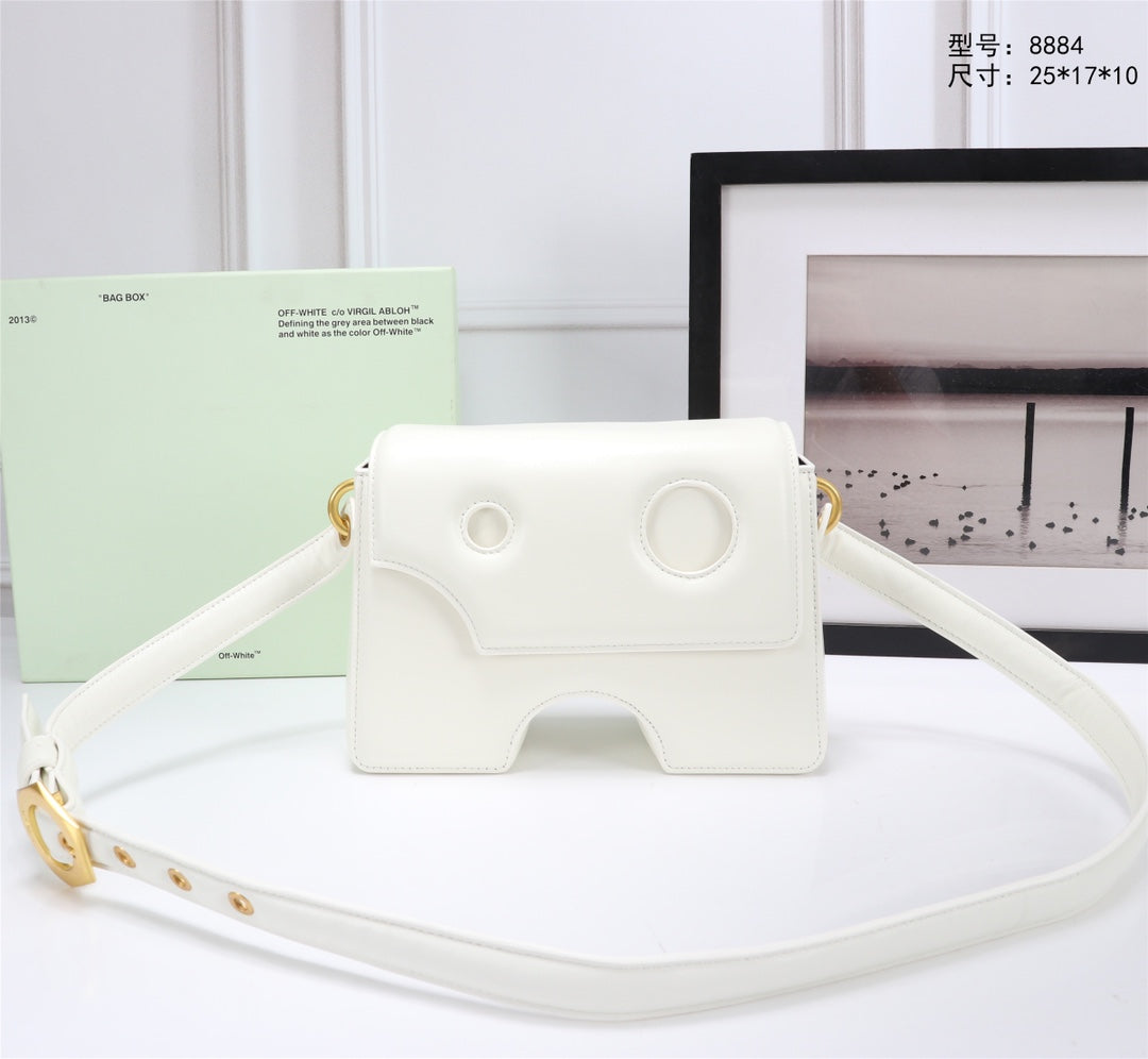 Off White Bag Casual Outdoor Convenient Tote Bag