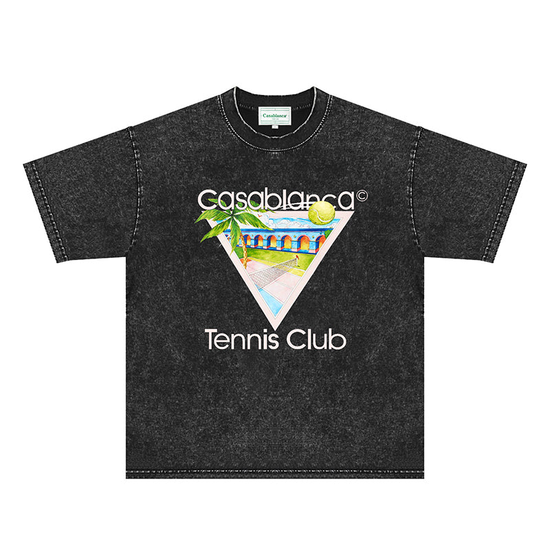 Casablanca Distressed T-Shirt