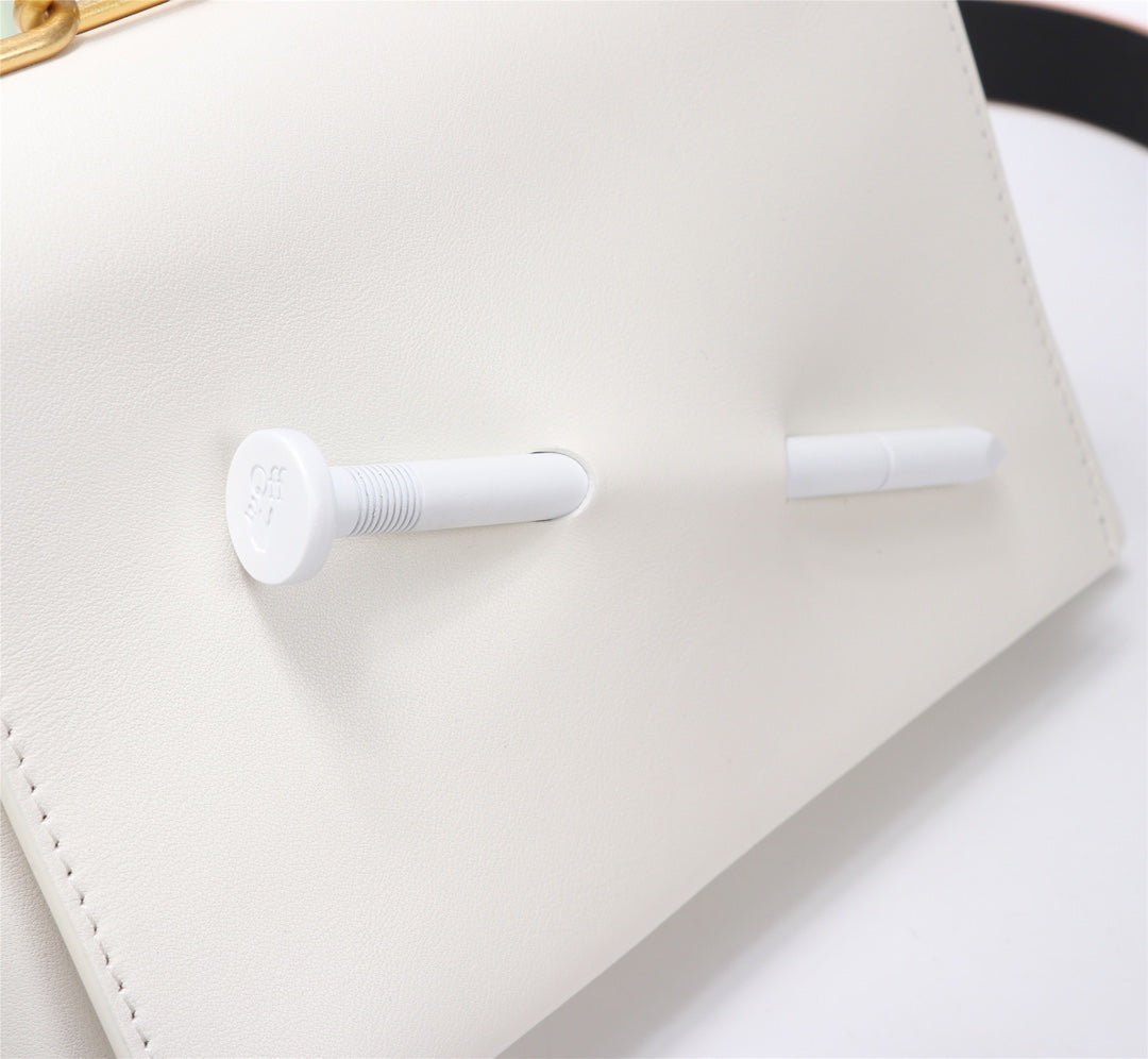 Off White Bag Casual Outdoor Convenient Tote Bag