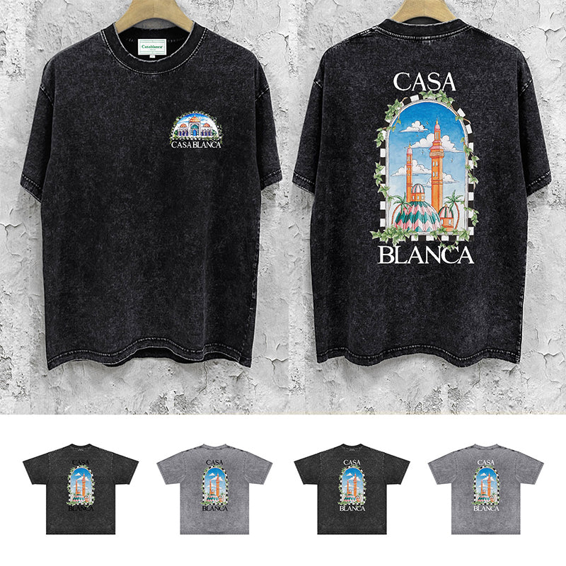 Casablanca Distressed T-Shirt