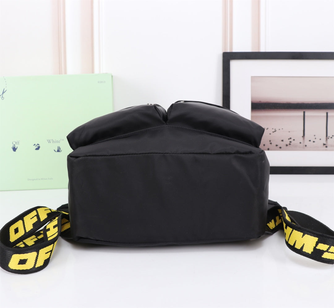 Off White Bag Casual Outdoor Convenient Tote Bag