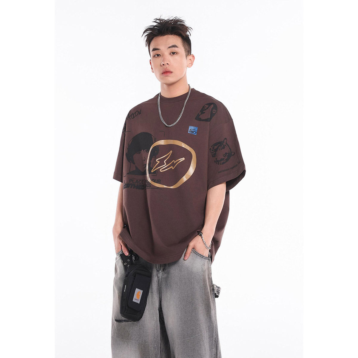 Unisex T-Shirts TRAVIS SCOTT CACTUS JACK Short Sleeve T-Shirt