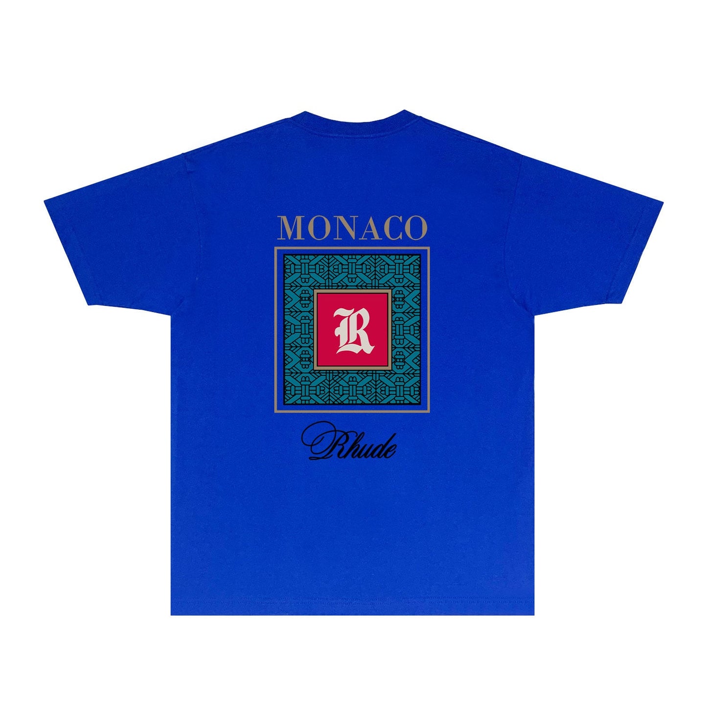 Rhude T Shirts Printed Trendy Pure Cotton