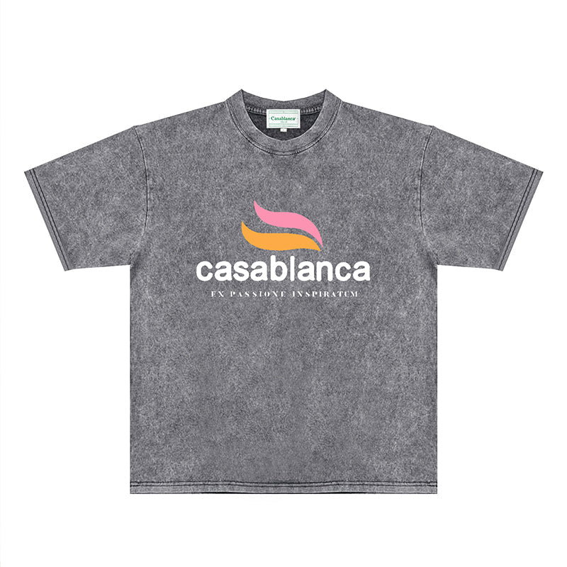 Casablanca Distressed T-Shirt