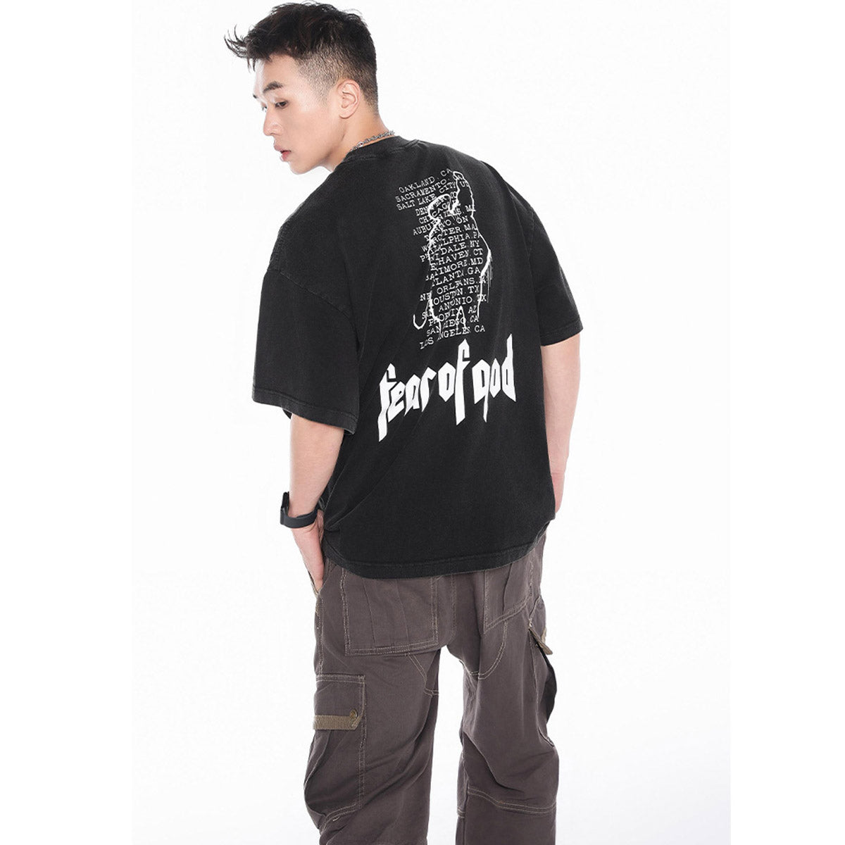 Unisex T-Shirts FOG vintage Old Loose T-shirts