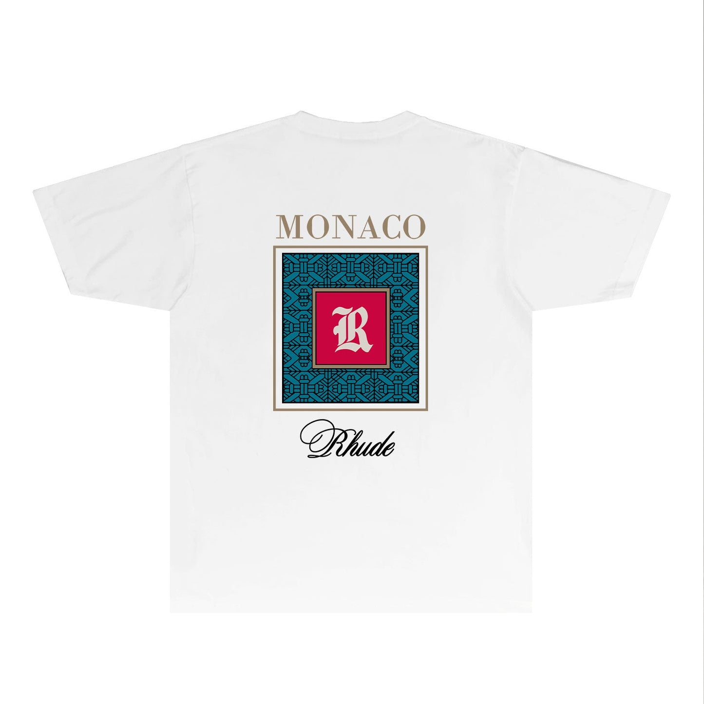 Rhude T Shirts Printed Trendy Pure Cotton