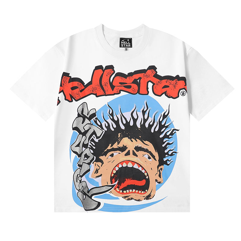 Hellstar T Shirts Retro abstract print