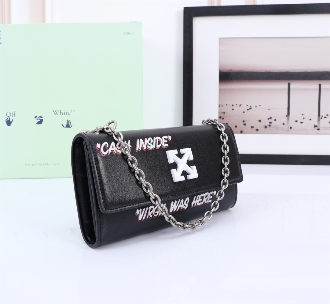 Off White Bag Casual Outdoor Convenient Tote Bag