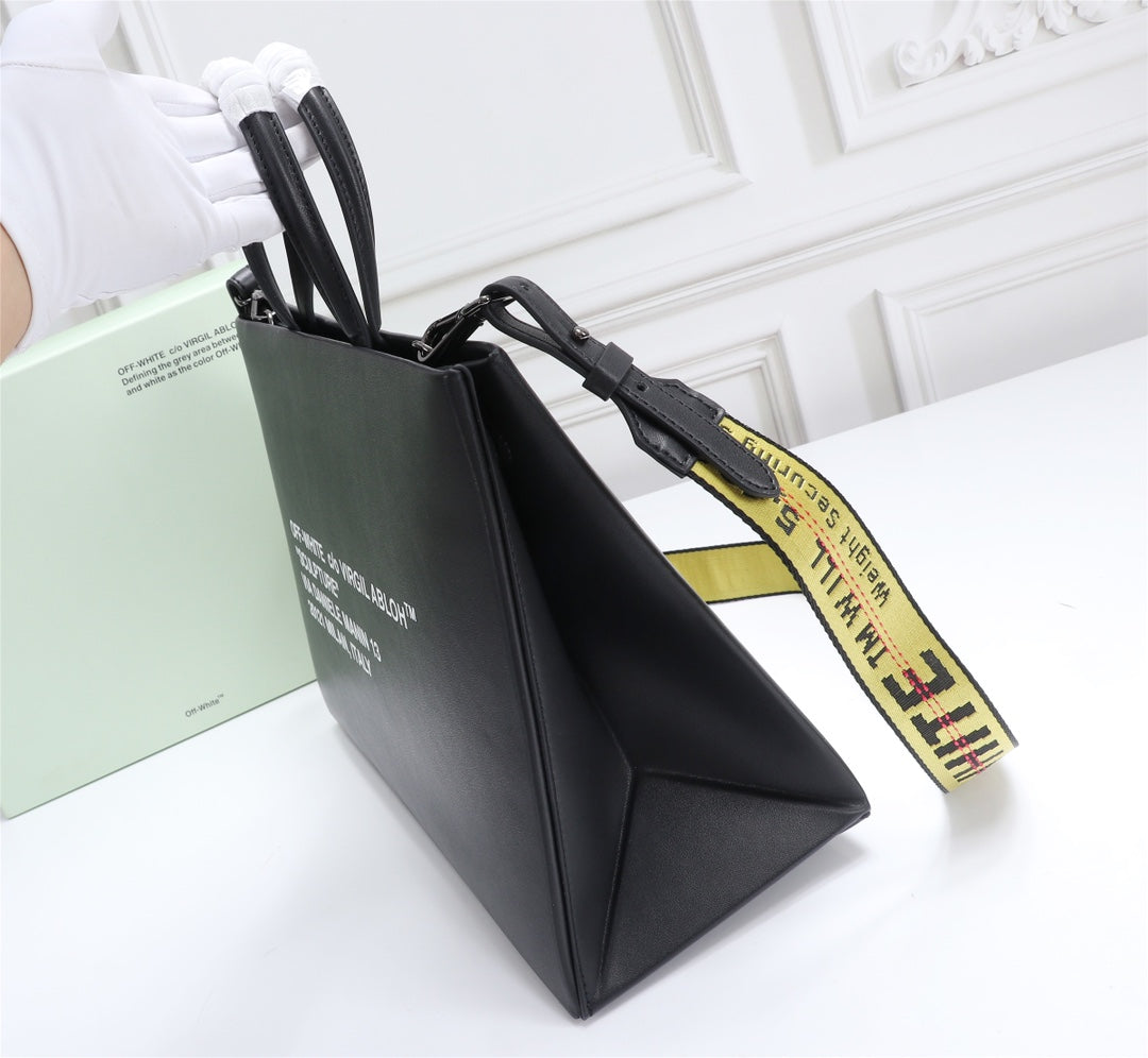 Off White Bag Casual Outdoor Convenient Tote Bag