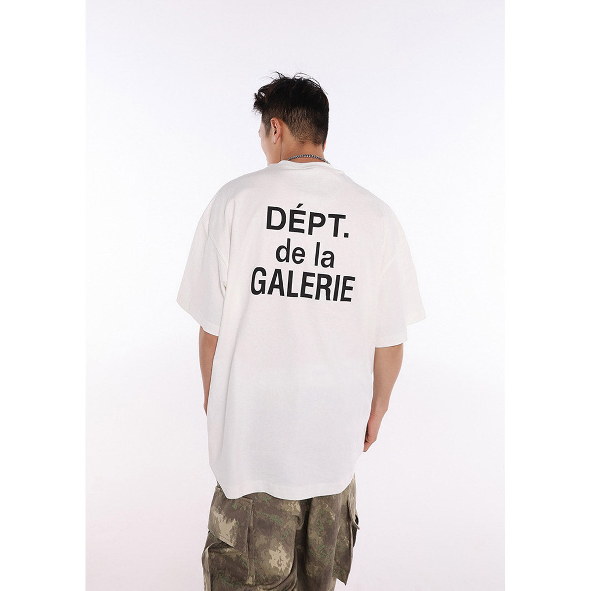 Unisex T-Shirts GALLERY DEPT Casual Loose T-Shirt