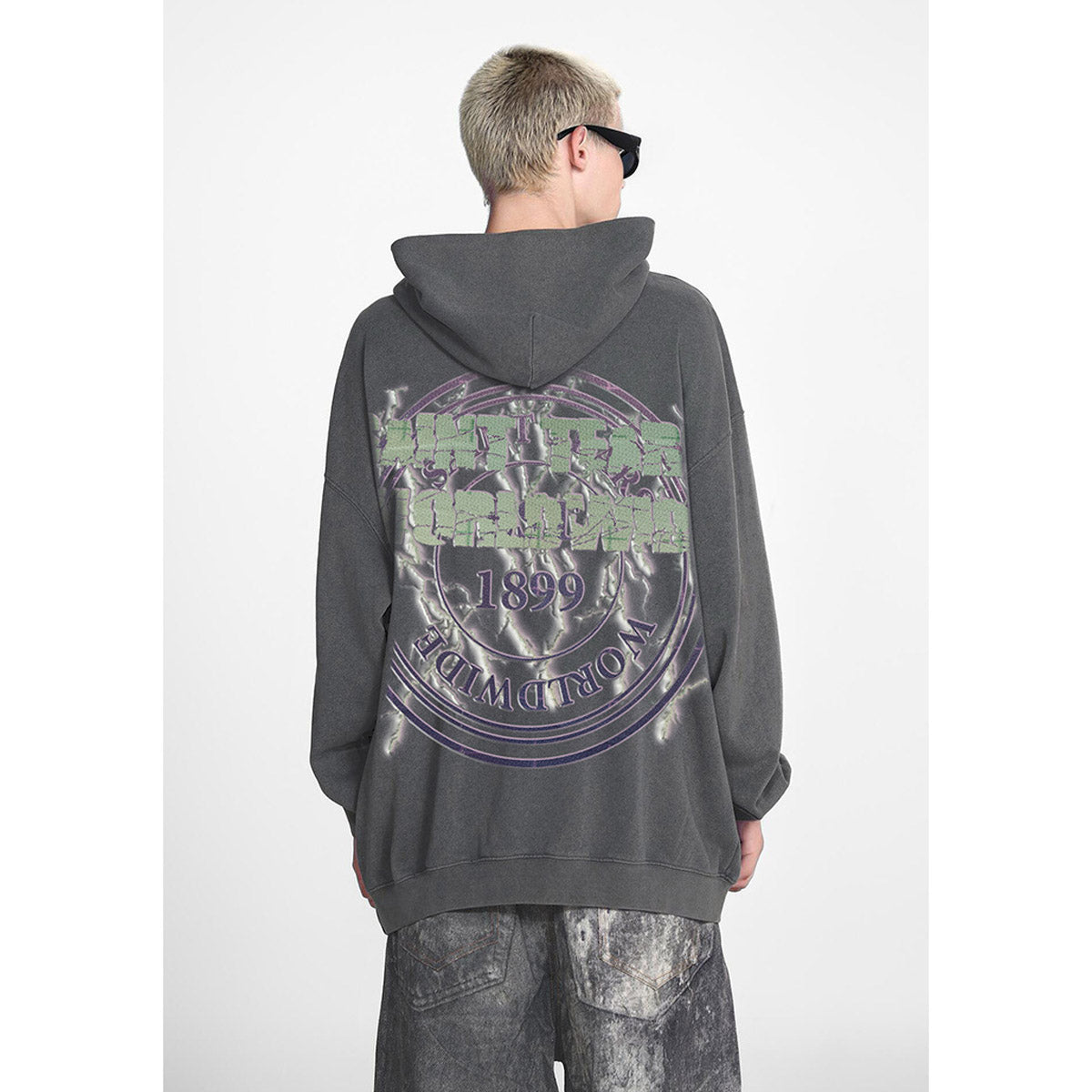Unisex Hoodies Saint Michael Vintage Loose Hooded Sweater