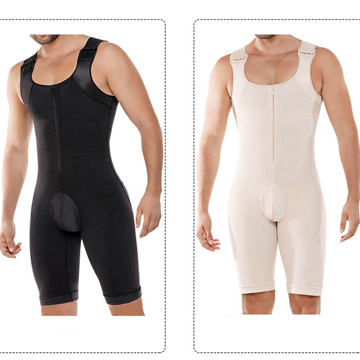 One-Piece Waist Slimming and Hip Lifting Tight Body Shaping Underwear Men's Body Shapers