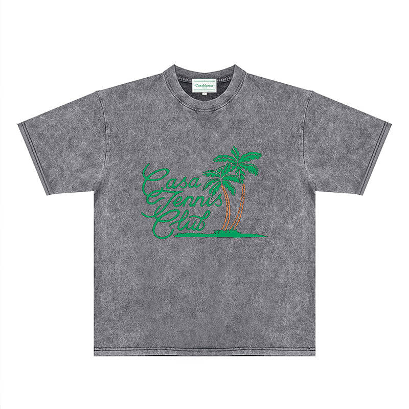 Casablanca Distressed T-Shirt