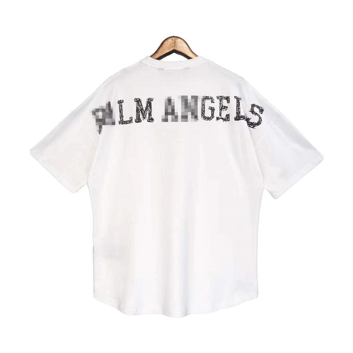 Palm Angels T Shirts Printed Short Sleeve T-shirt Men and Women Loose Half Sleeve