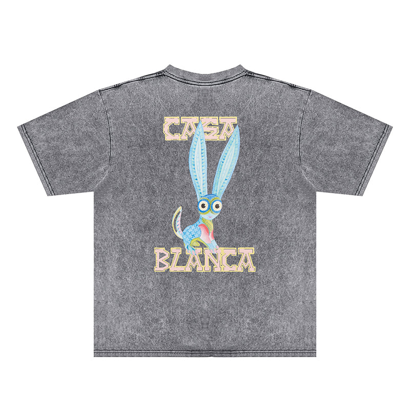 Casablanca Distressed T-Shirt