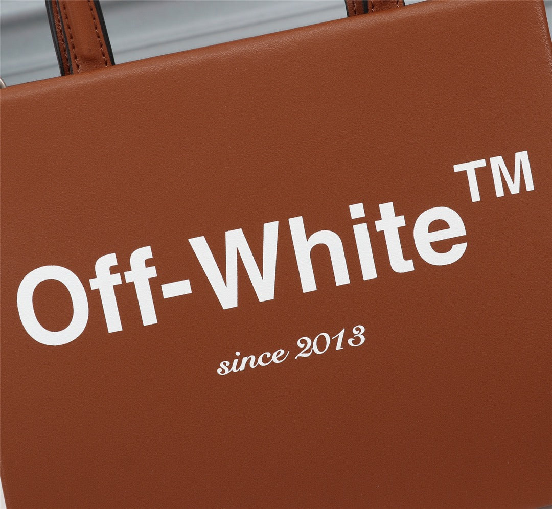 Off White Bag Casual Outdoor Convenient Tote Bag