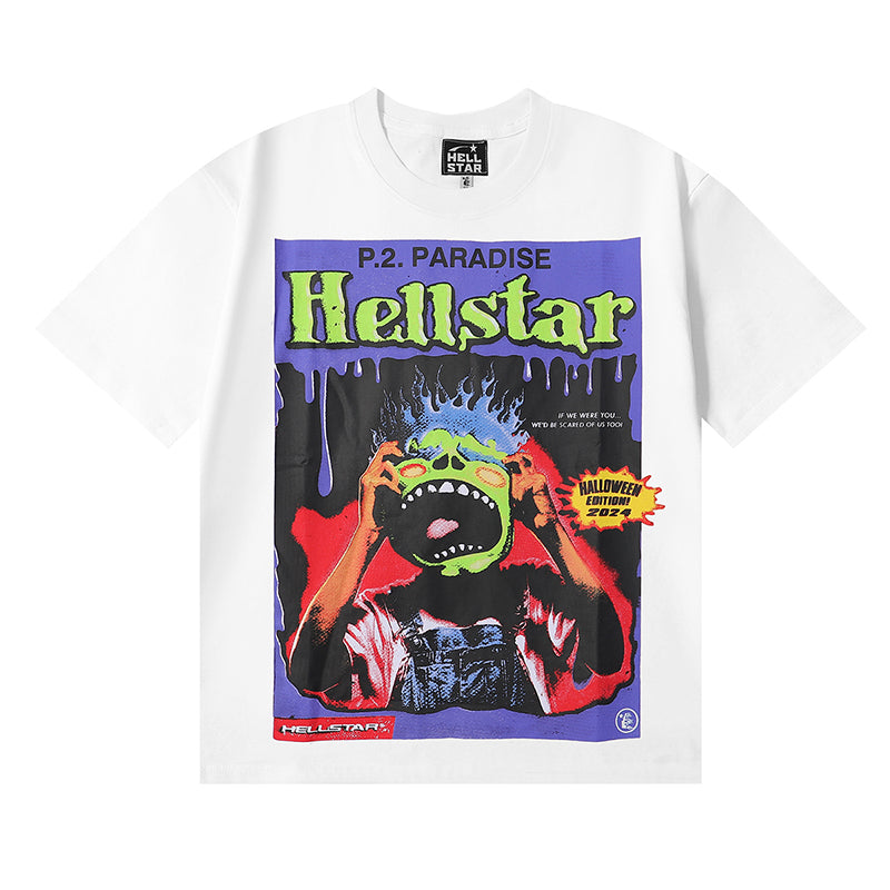 Hellstar T Shirts Retro abstract print