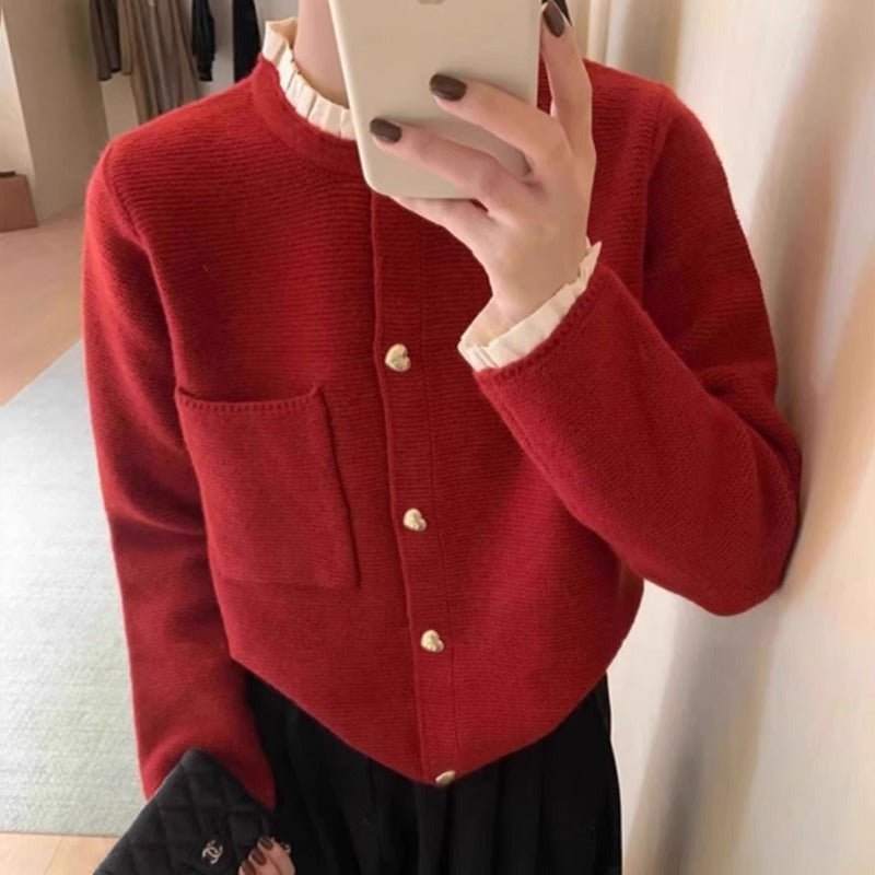 Women Knitted Cardigan Jacket for Spring
