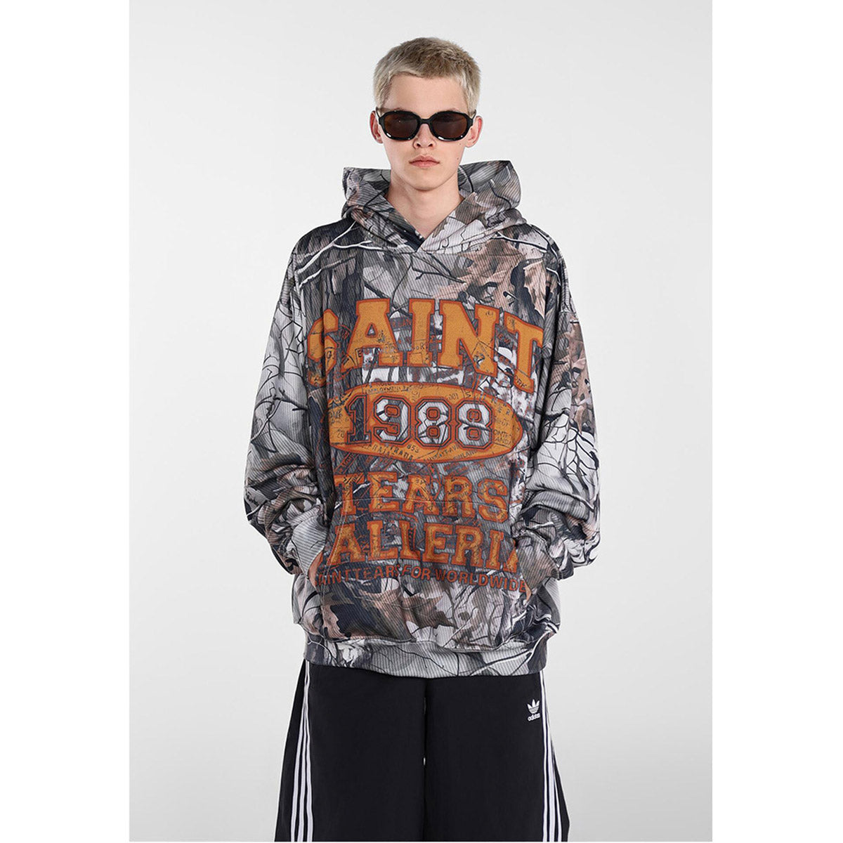 Unisex Hoodies Saint michael Tree Texture Hoodie