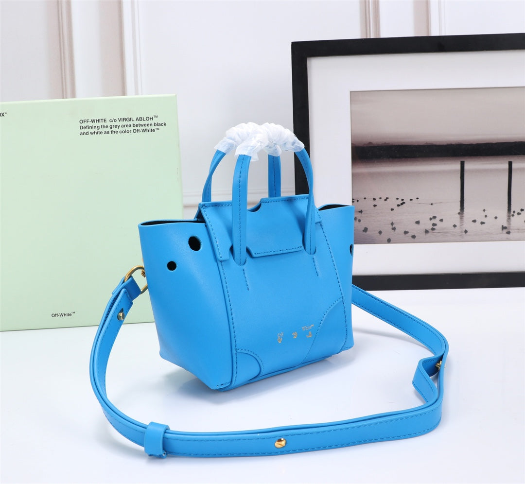 Off White Bag Casual Outdoor Convenient Tote Bag