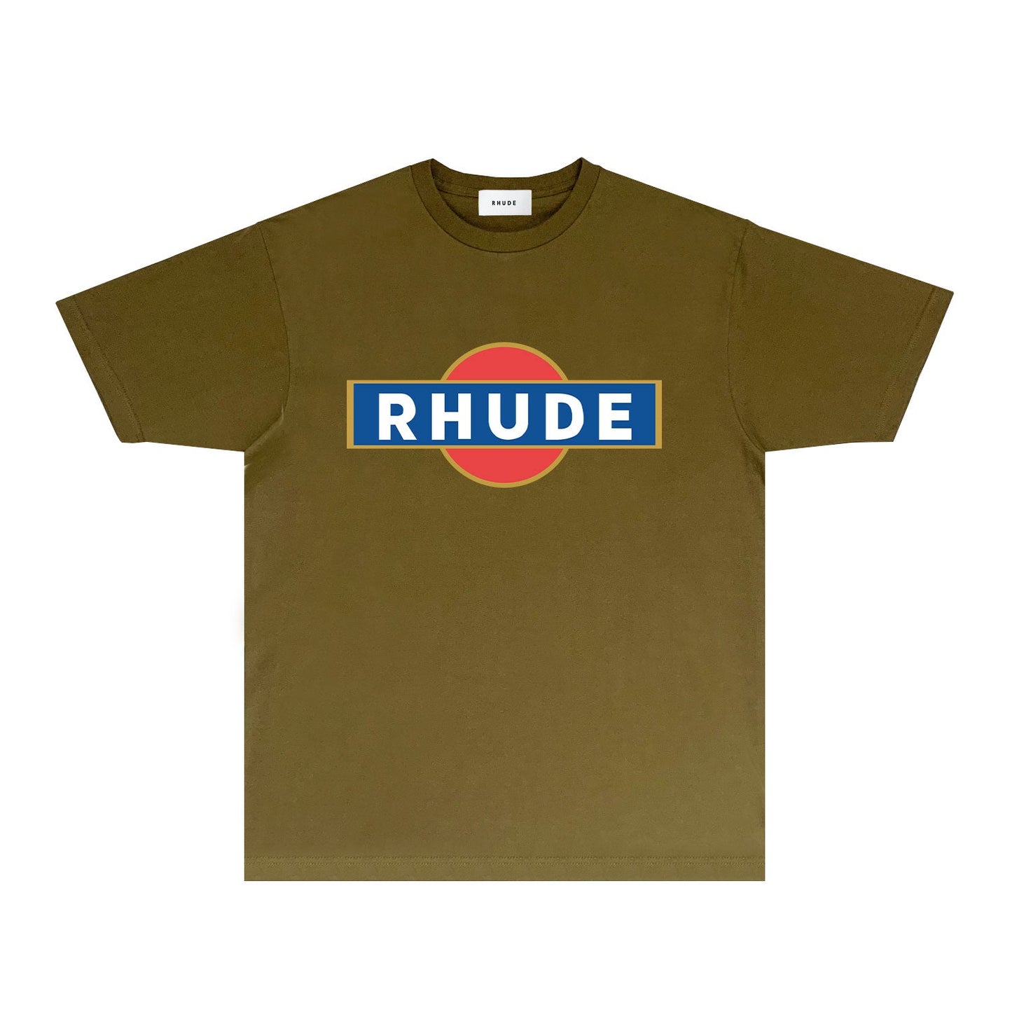 Rhude T Shirts Printed Trendy Pure Cotton