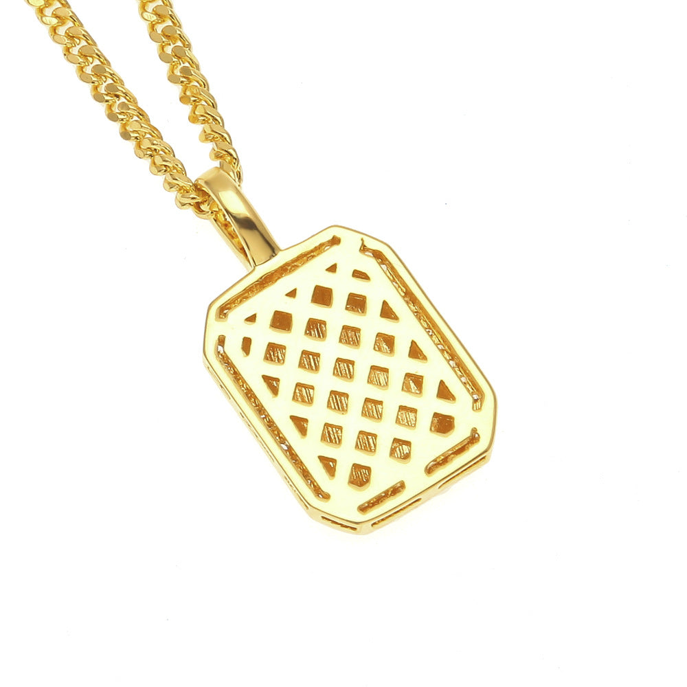 Jewelry hiphop cube pendant ins trendy cool hip hop men and women Spectrum St. Valentine's Royalty