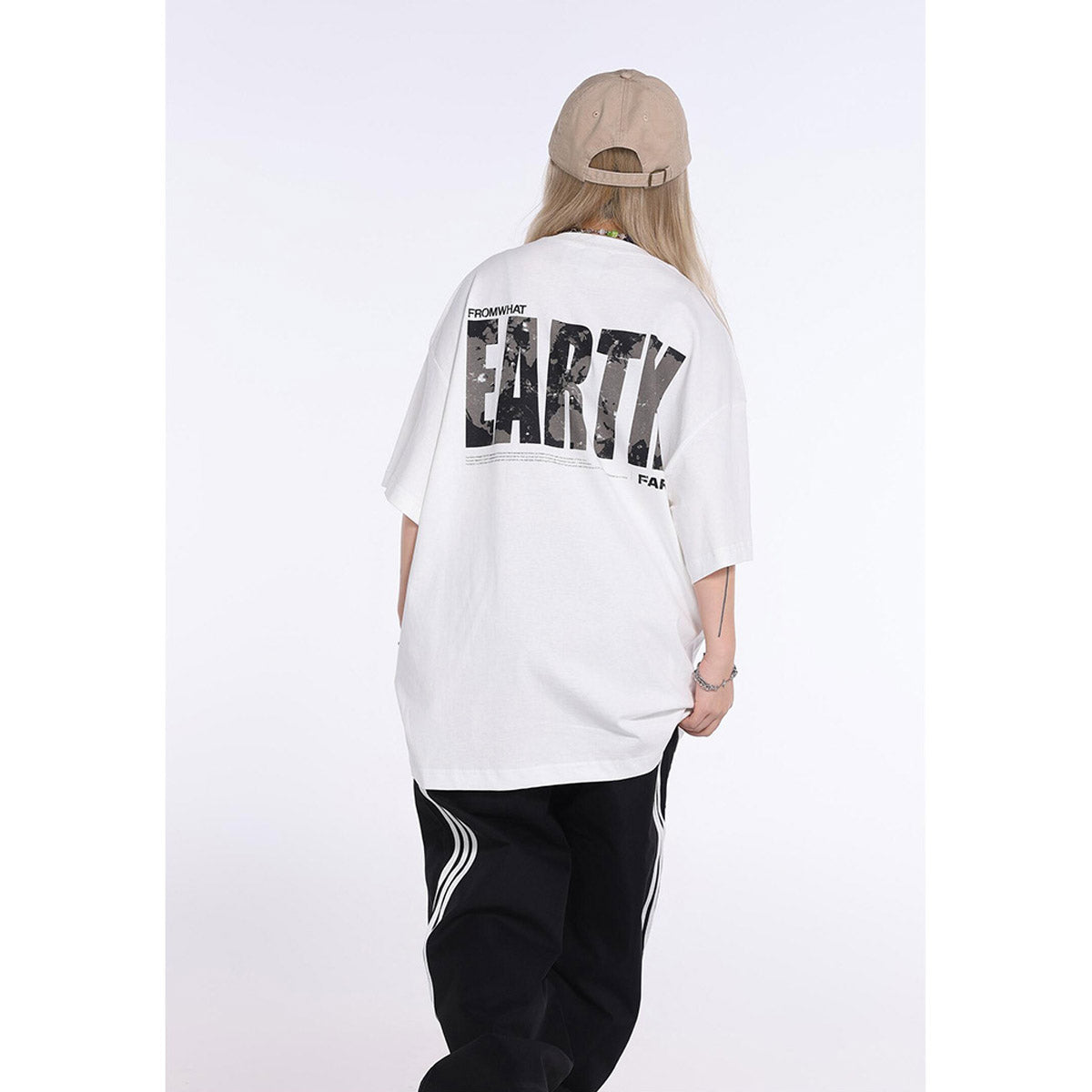 Unisex T-Shirts FAR. ARCHIVE EARTH VINTAGE Distressed Loose T-shirt
