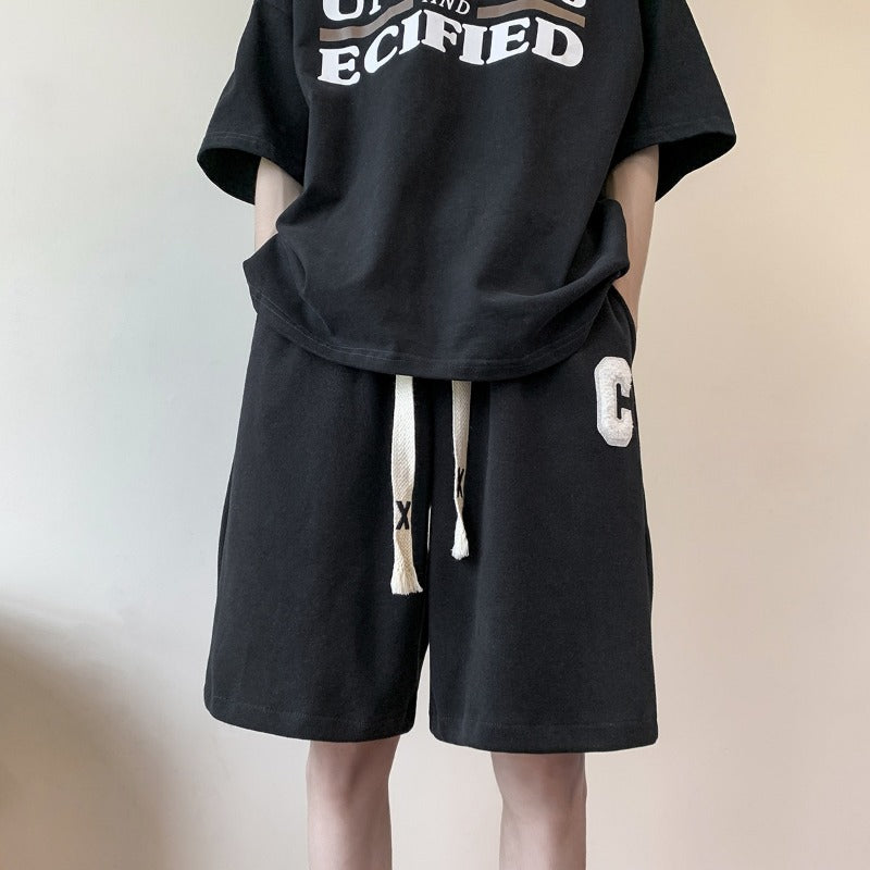 Men Beach Shorts Casual Summer Loose Sports