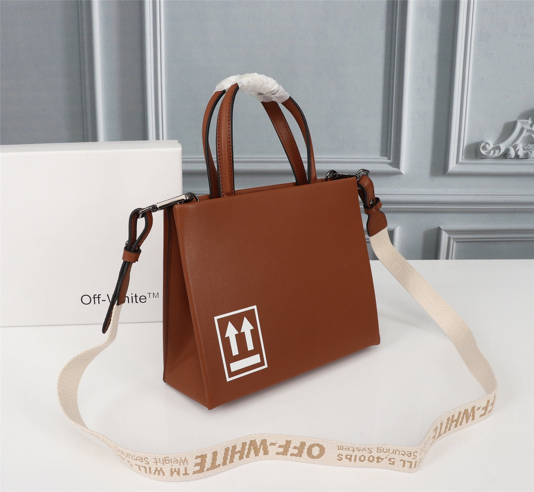 Off White Bag Casual Outdoor Convenient Tote Bag