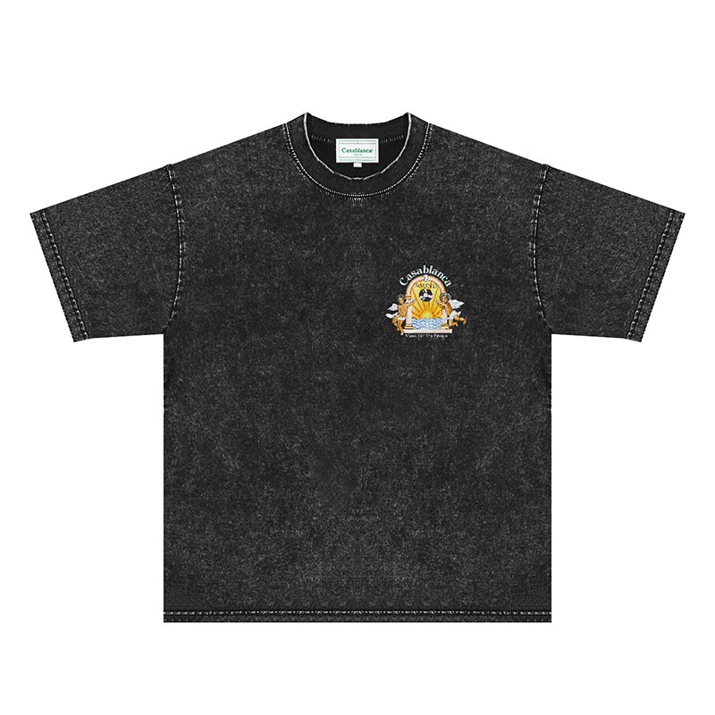 Casablanca Distressed T-Shirt