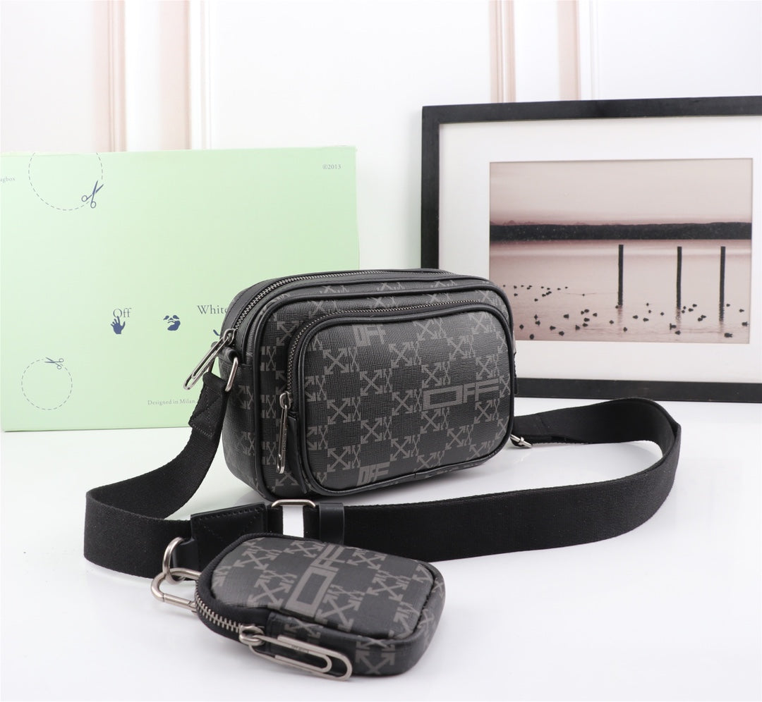 Off White Bag Casual Outdoor Convenient Tote Bag