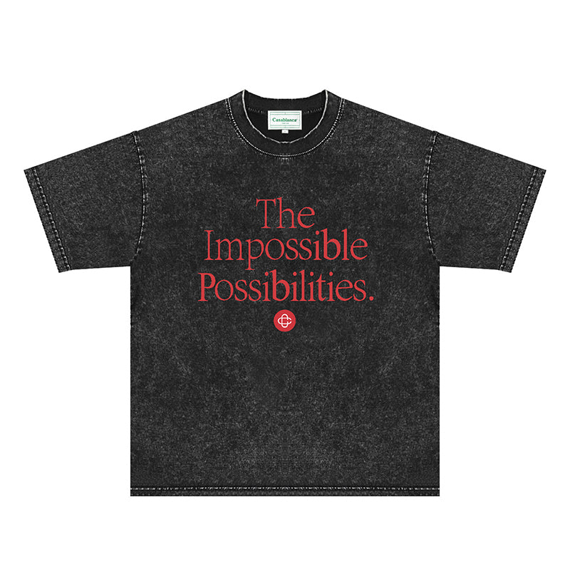 Casablanca Distressed T-Shirt