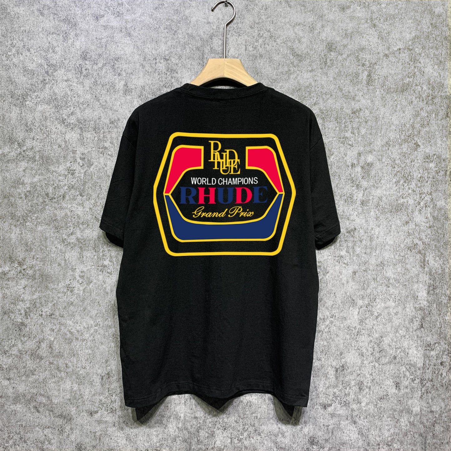 Rhude T Shirts Printed Trendy Pure Cotton