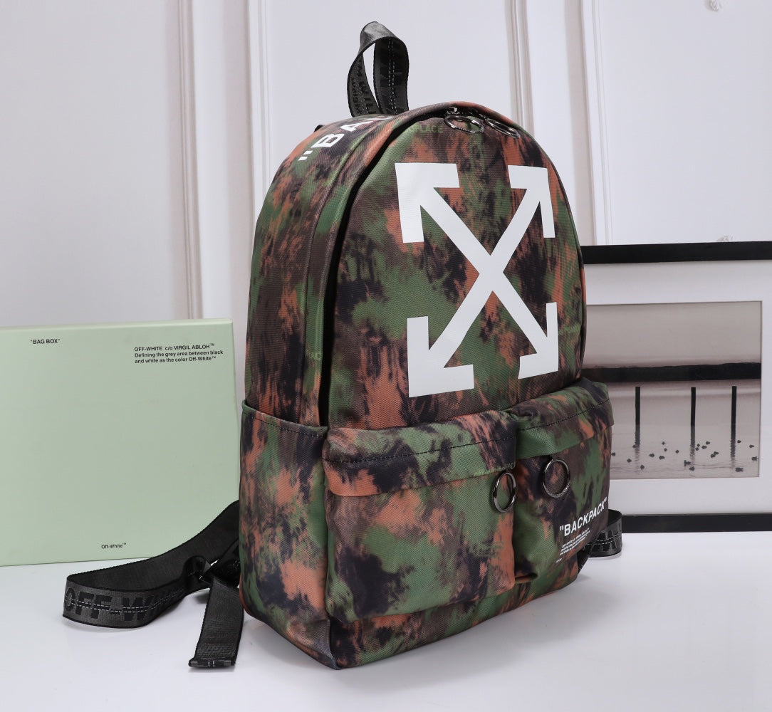 Off White Bag Casual Outdoor Convenient Tote Bag