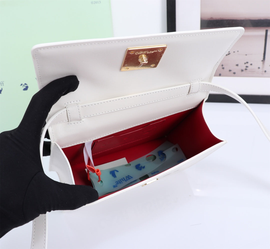 Off White Bag Casual Outdoor Convenient Tote Bag