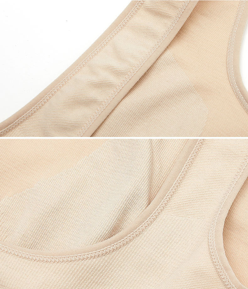 Seamless Body Shaping Belly Shaping T-Shaped Hip Shaping Thickened Rib Waist Trimming and Body Shaping Jumpsuit