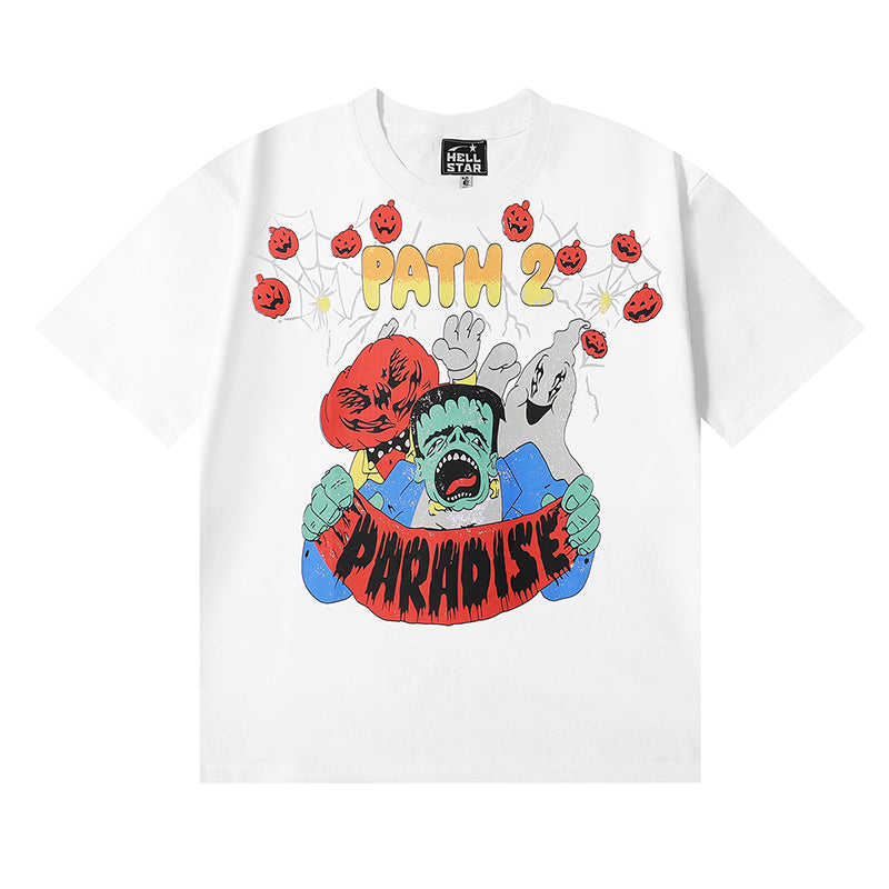 Hellstar T Shirts Retro abstract print