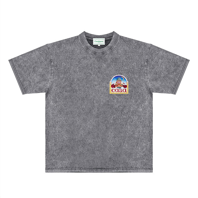 Casablanca Distressed T-Shirt