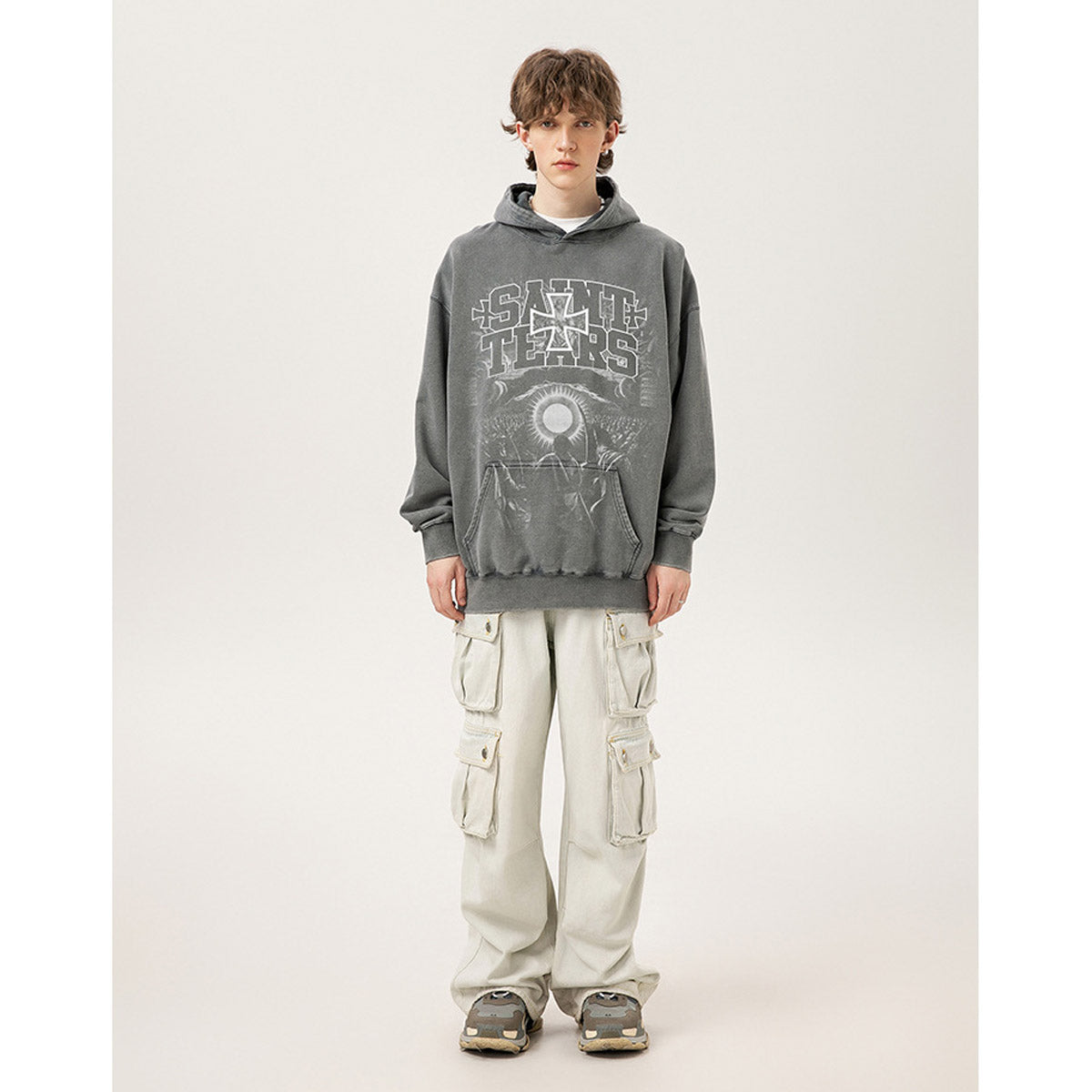 Unisex Hoodies Saint Michael Made Old Hoodies