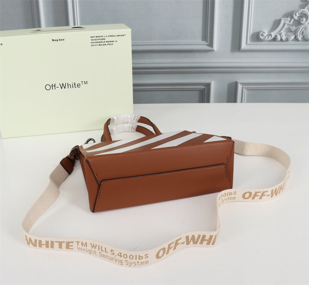 Off White Bag Casual Outdoor Convenient Tote Bag