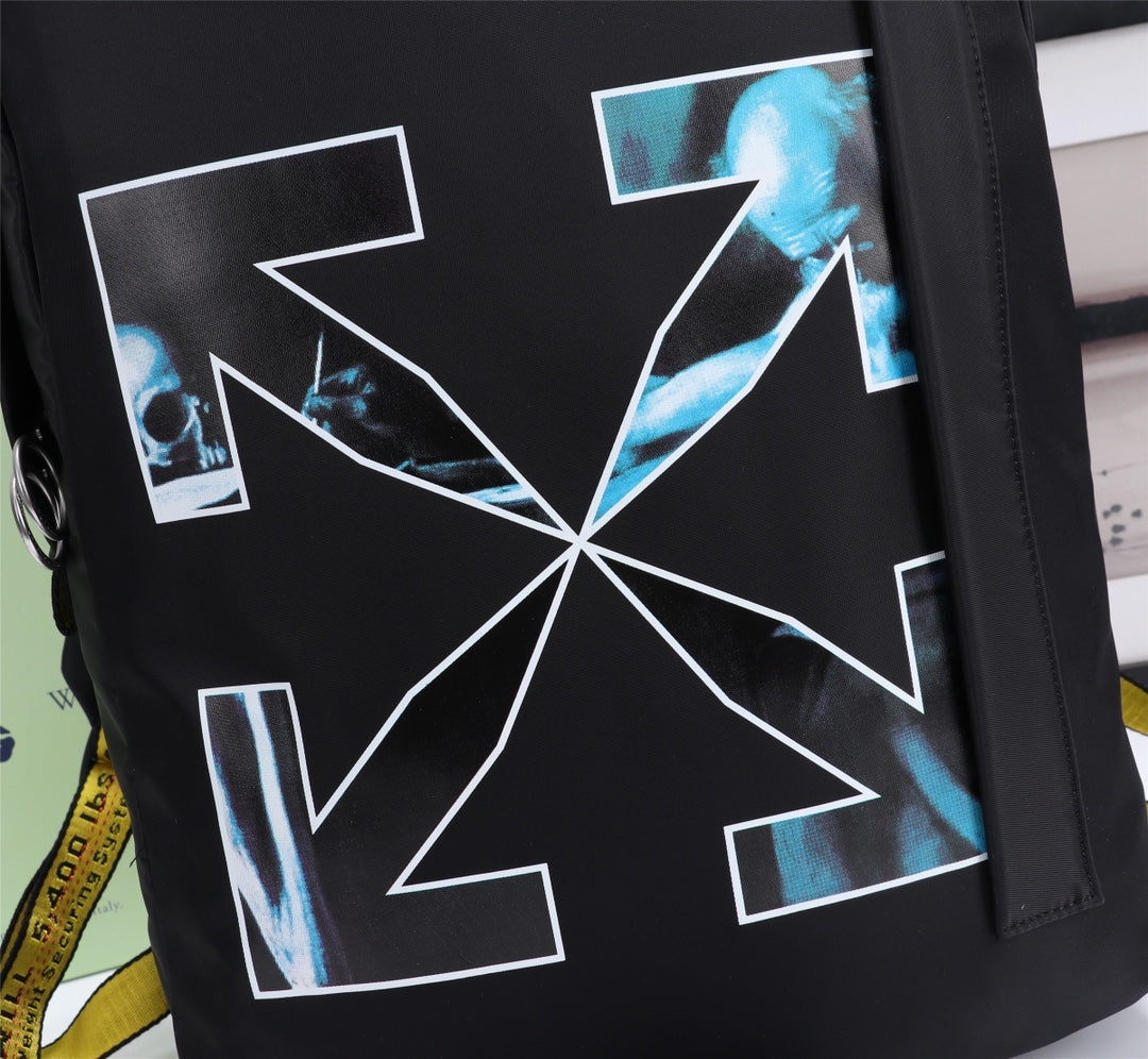 Off White Bag Casual Outdoor Convenient Tote Bag
