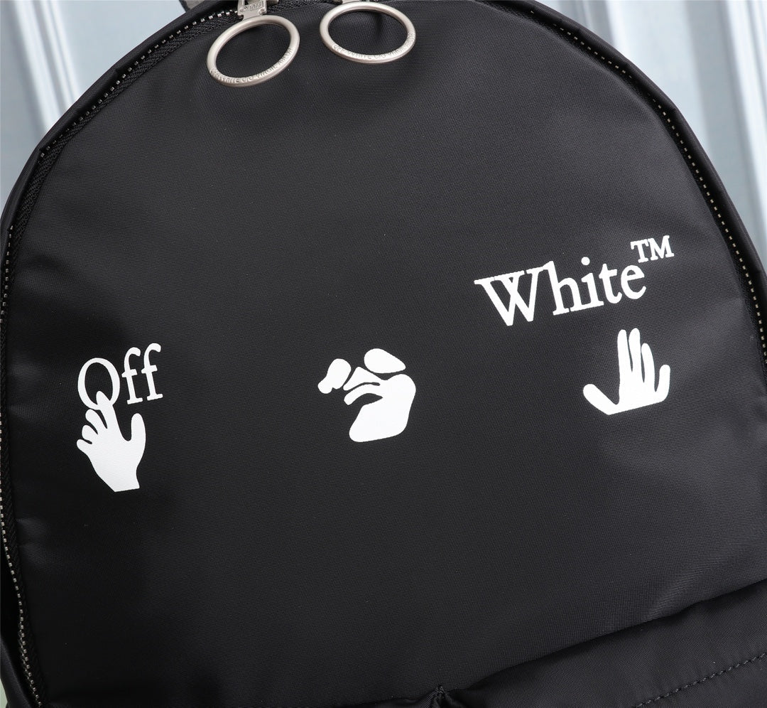 Off White Bag Casual Outdoor Convenient Tote Bag