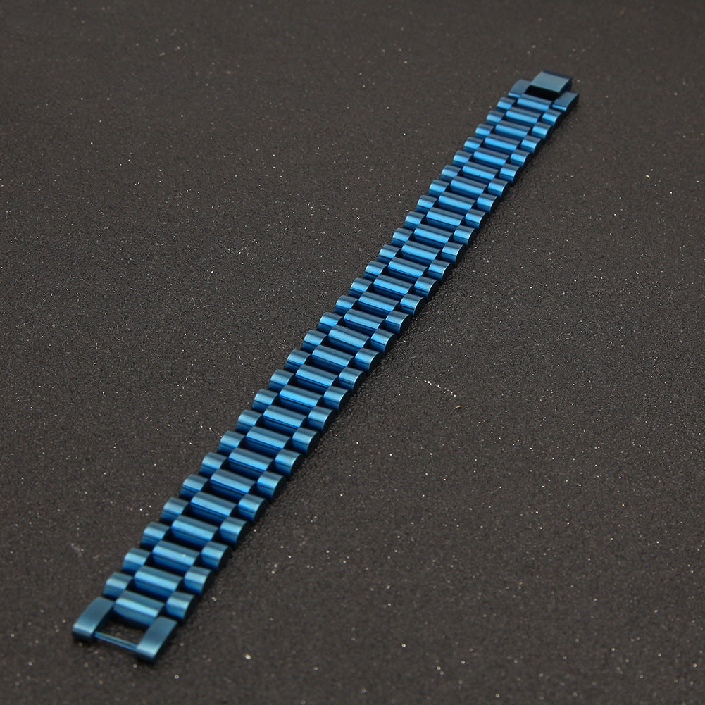 Bracelet Stainless Steel Strap Bracelet Gun Watch Chain Accessories Spectrum St. Valentine's