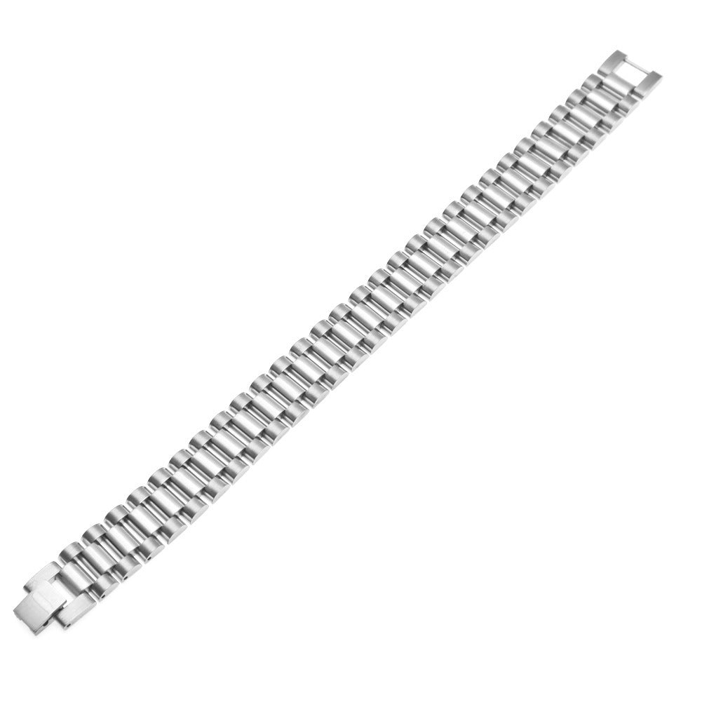 Bracelet Stainless Steel Strap Bracelet Gun Watch Chain Accessories Spectrum St. Valentine's