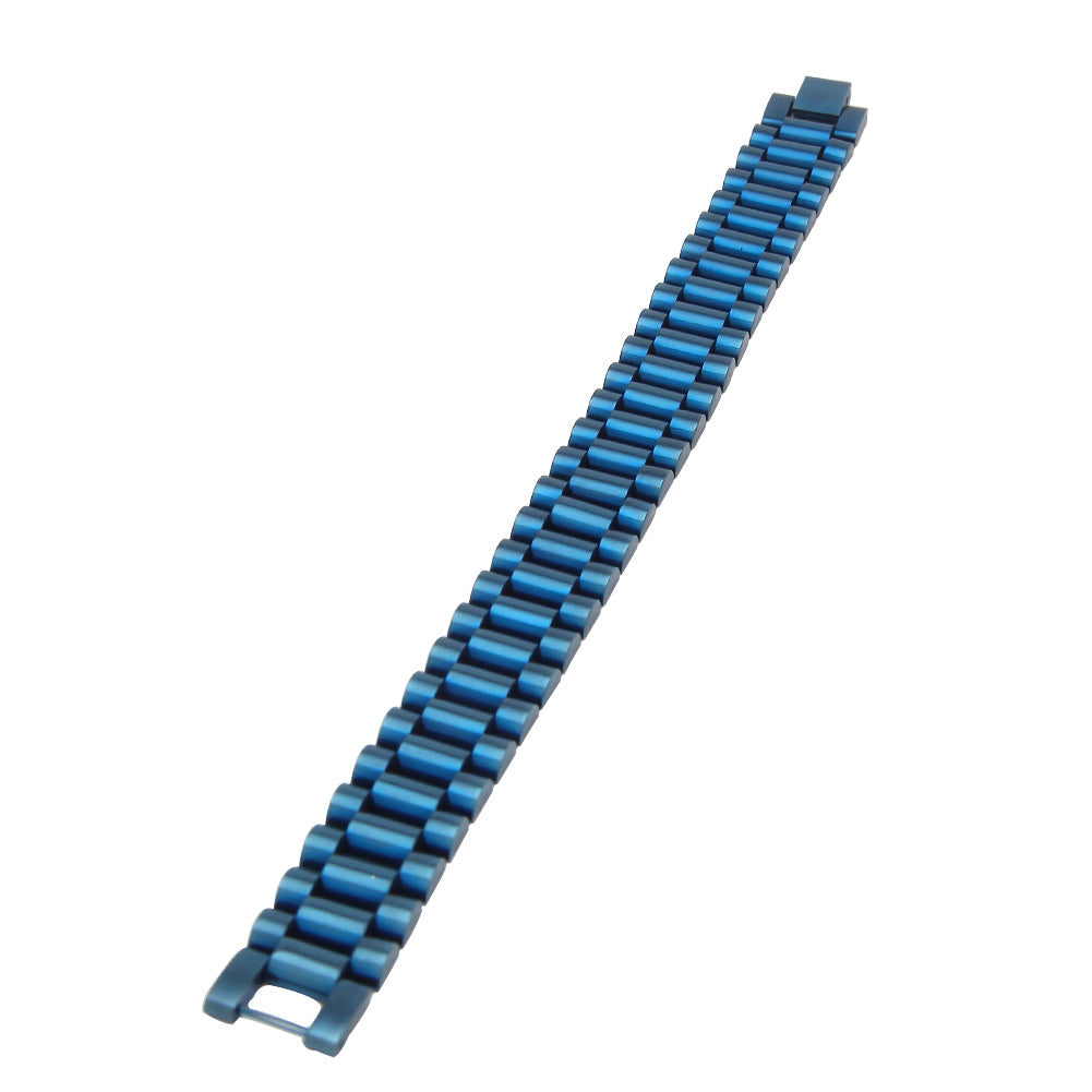 Bracelet Stainless Steel Strap Bracelet Gun Watch Chain Accessories Spectrum St. Valentine's