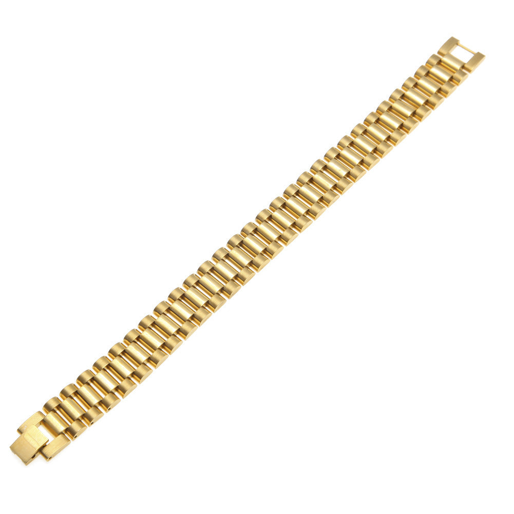 Bracelet Stainless Steel Strap Bracelet Gun Watch Chain Accessories Spectrum St. Valentine's